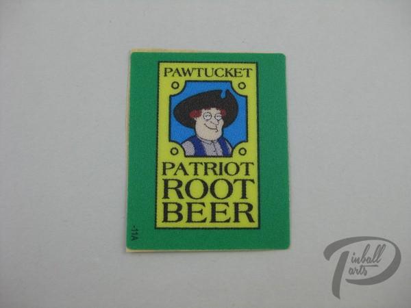 Aufkleber Patriot Root Beer