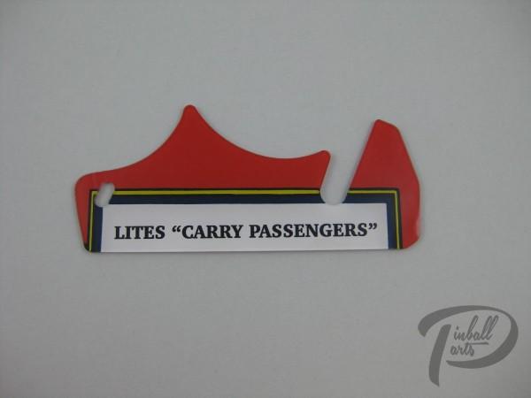Carry Passengers Plastik Taxi
